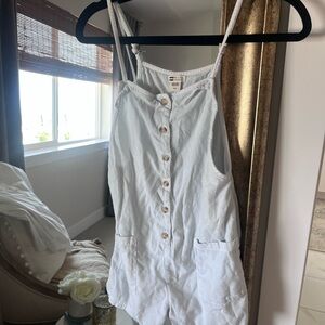 Billabong girls Button-Down Romper